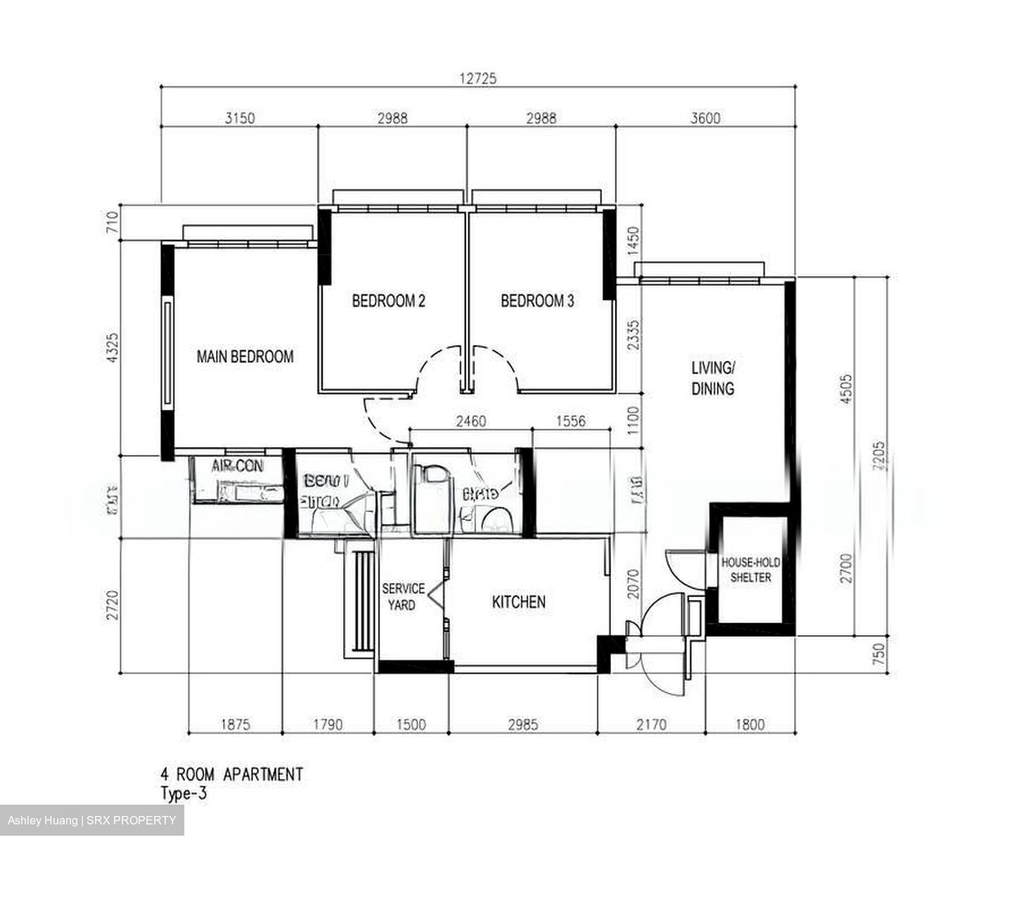 Blk 278C Compassvale Helm (Sengkang), HDB 4 Rooms #573536261